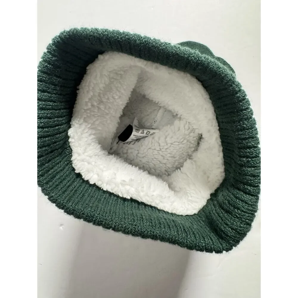 John Deere Toddler Hat & Mitten Set NWT Tractor This Is How I Roll Green Winter